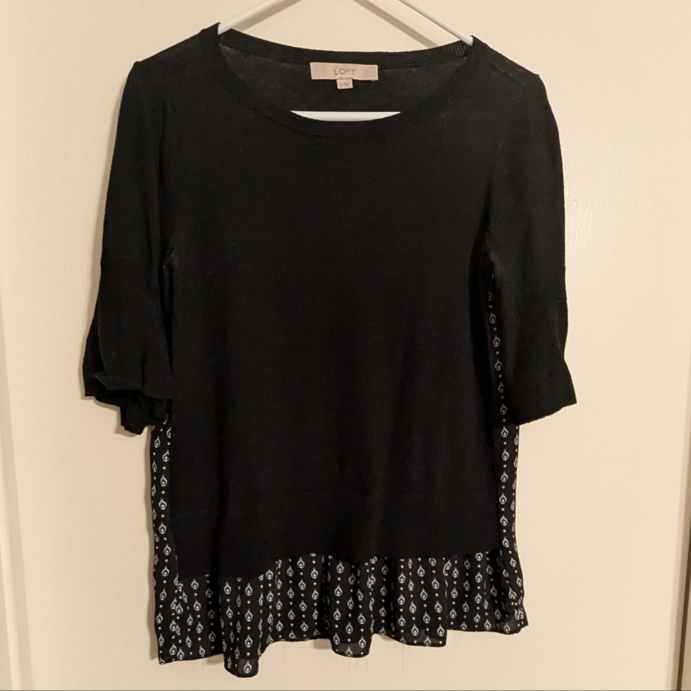 LOFT Sweater Blouse